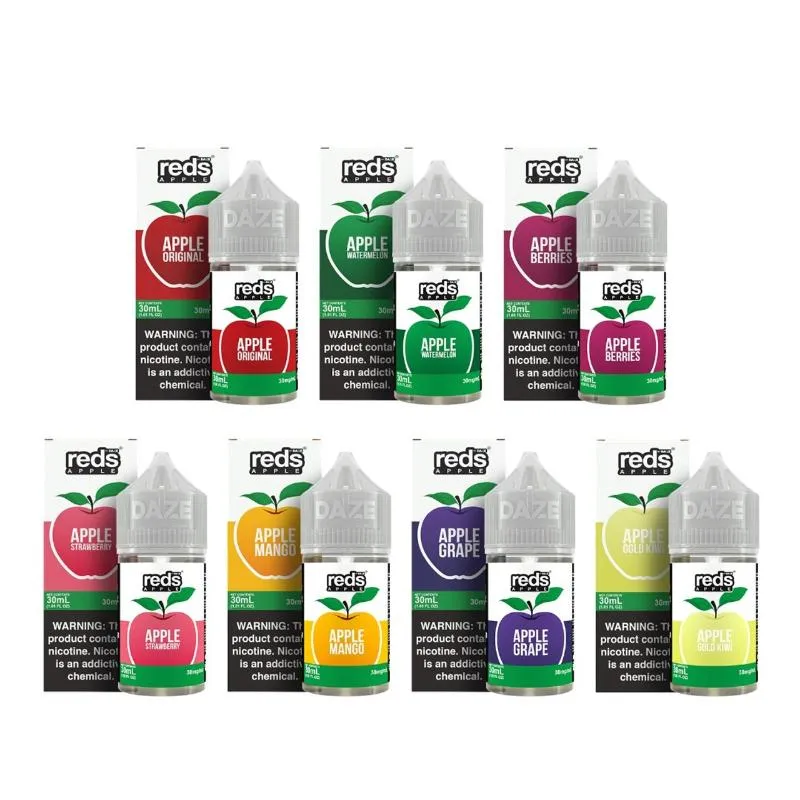 7Daze Reds Salts E-Liquid 30mL