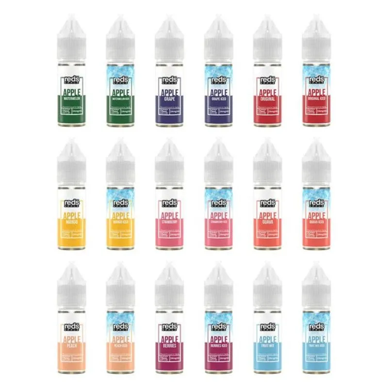 7Daze Reds Salts E-Liquid 15mL