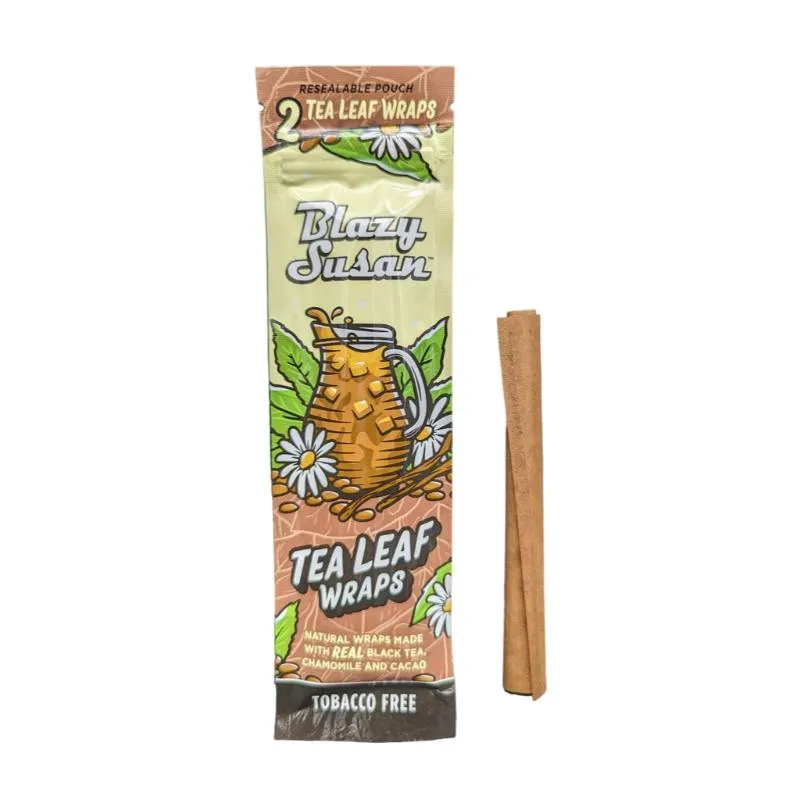 Blazy Susan Tea Leaf Wraps (2 ct)