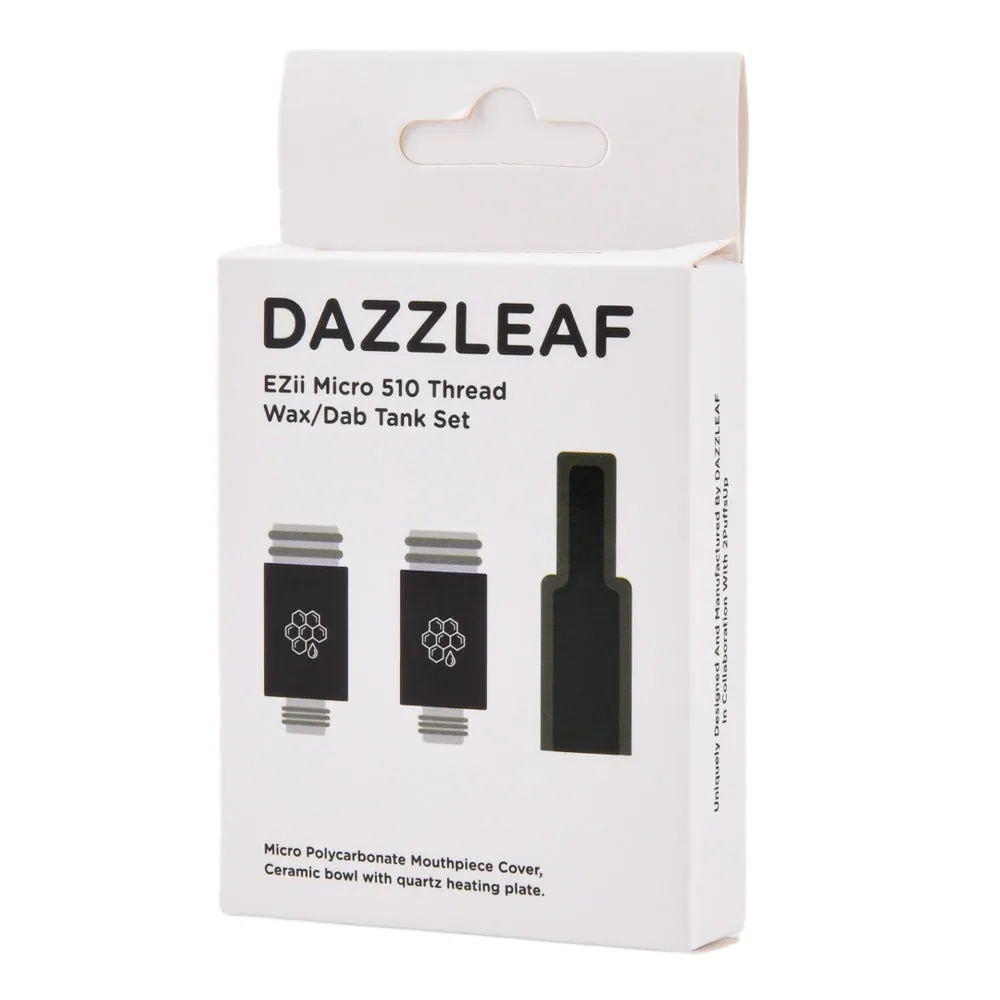 Dazzleaf EZii Micro WAX Dab Tank (3 CT/PACK)