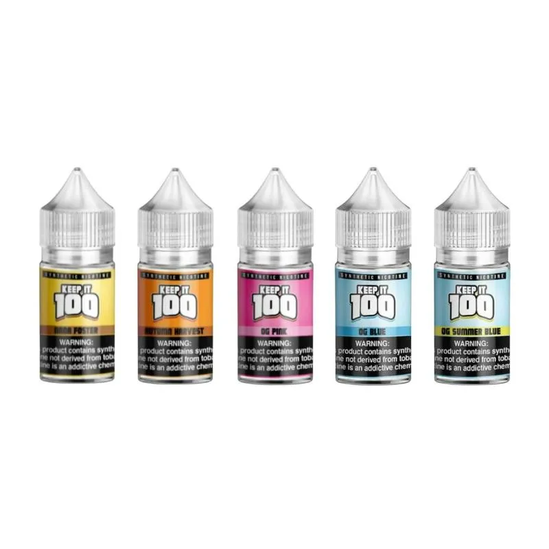 Keep It 100 Salts E-Liquid 30mL