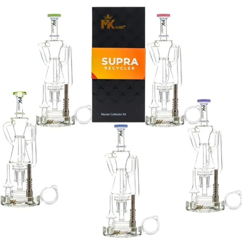 MKGlass MK100 Supra Recycler Glass Nectar Collector Kit