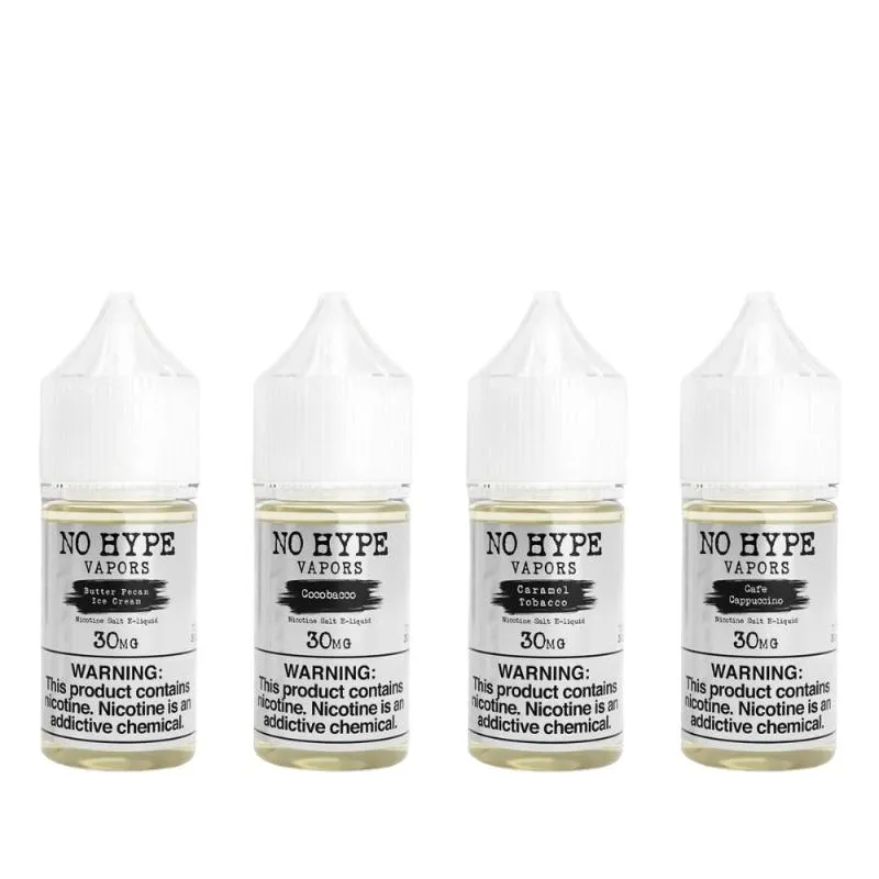 No Hype Salts E-Liquid 30mL