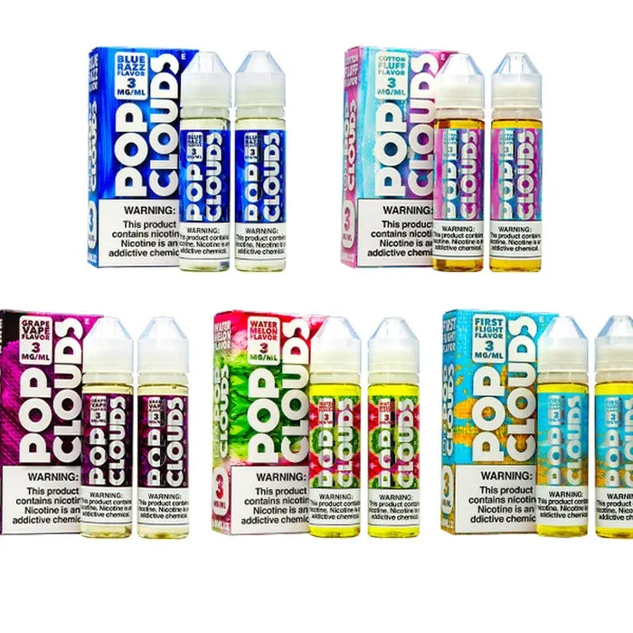 Pop Clouds E-Liquid 120mL (60mL x2)