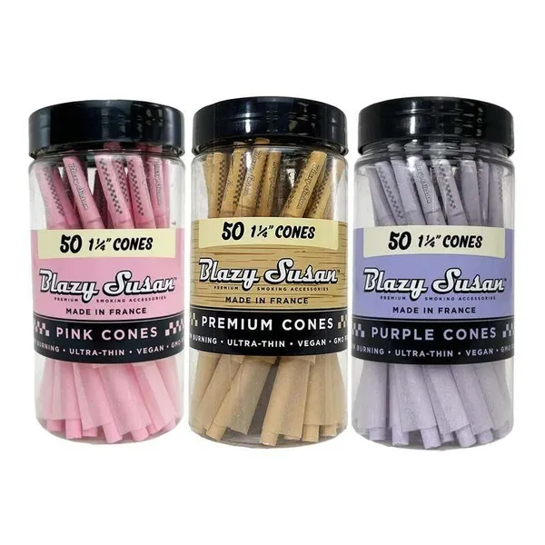 Blazy Susan Cones 1 1/4" (50 ct)