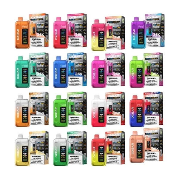 OxBar x Pod Juice Ice-Nic Control 35K Disposable