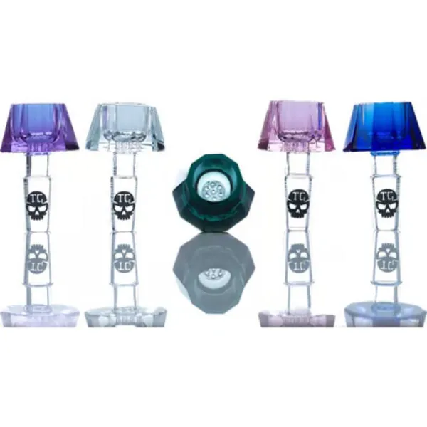 MKGlass TXBL5 Toxic Diamond Bowl with Screen