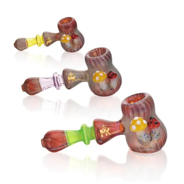 MKGlass MKHnn Shroomz Glass Hand Pipe