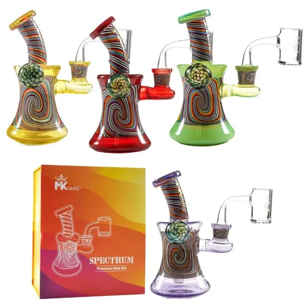 MKGlass MK100 Spectrum Premium Dab Kit 6″ Water Pipe