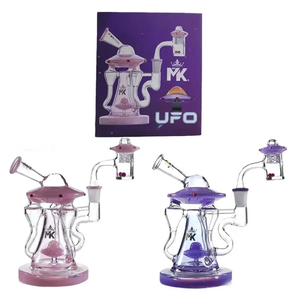 MKGlass MK100 UFO Premium Dab Kit 8″ Water Pipe