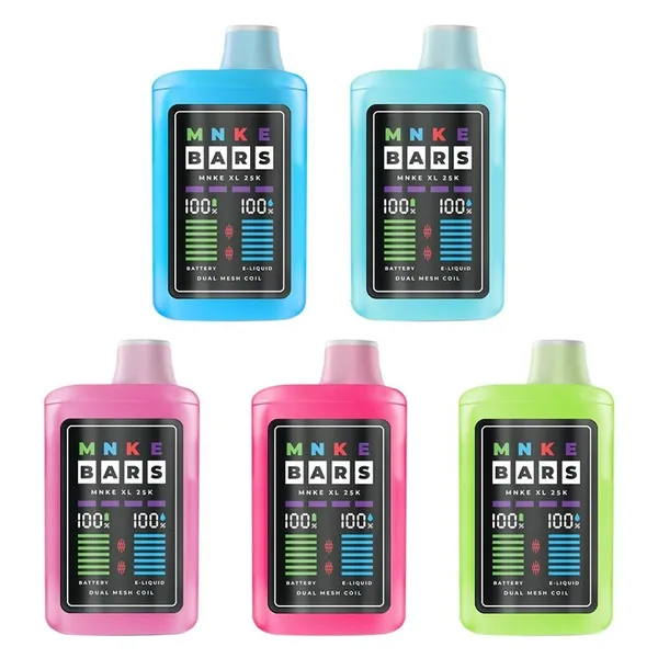 MNKE Bars XL 25K ZERO Disposable