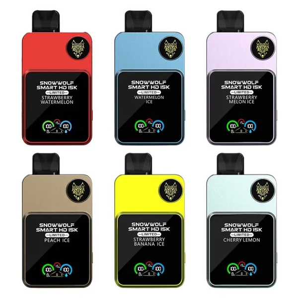 SnowWolf Smart HD 15K Disposable