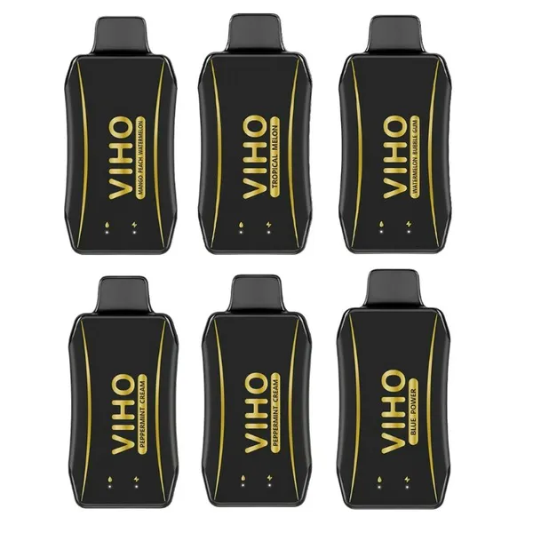 VIHO Turbo 10K Black & Gold Disposable