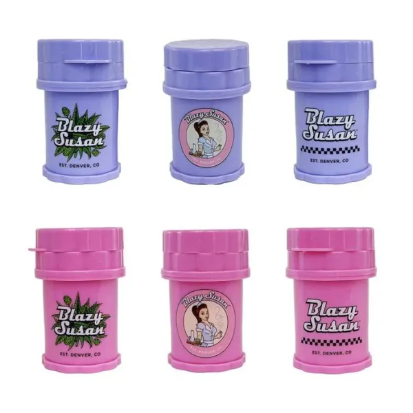 Blazy Susan Grinder Herb Saver Large