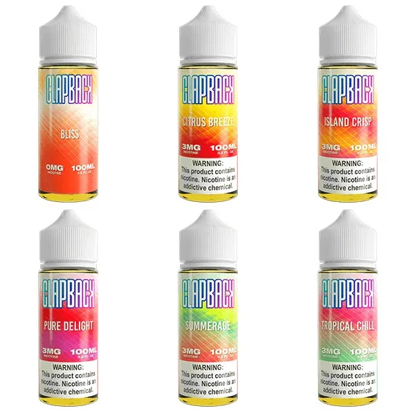 Clap Back E-Liquid 100mL