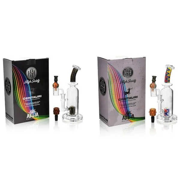 High Society Centauri Premium Wig Wag Hybrid Pipe