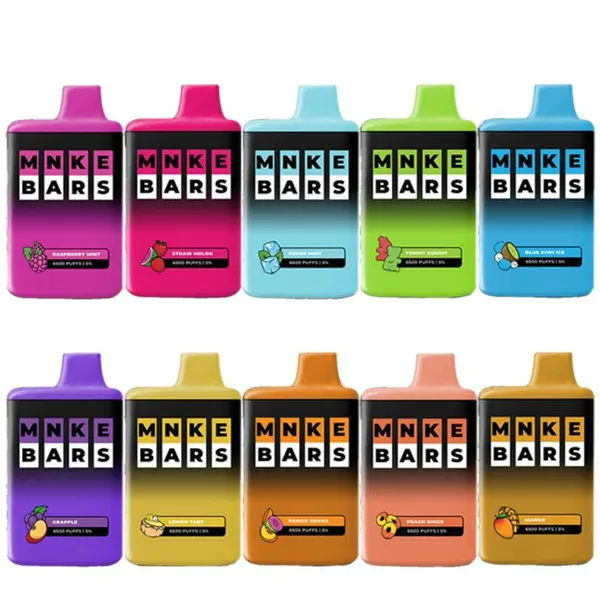 MNKE Bars 6500 Disposable