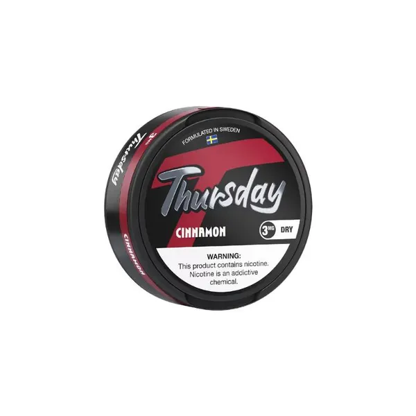 Thursday Dry Nicotine Pouches (20 ct)