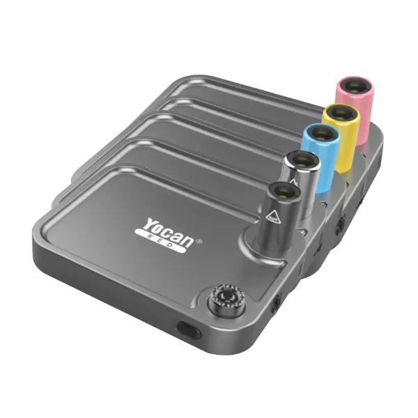 Yocan Red Slate Lighter Rolling Tray