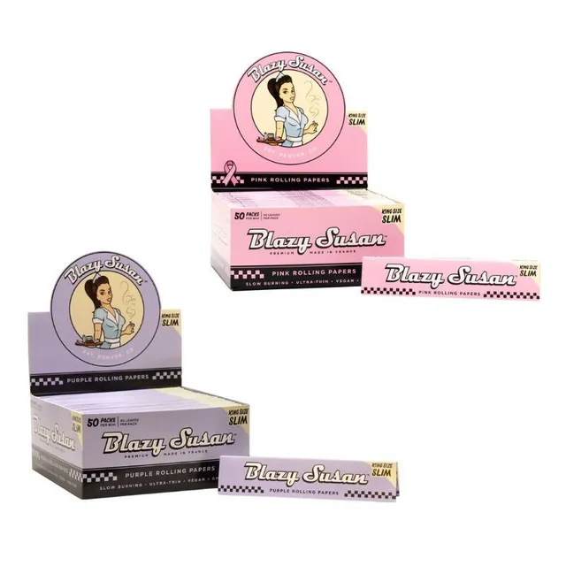 Blazy Susan Rolling Papers Slim King Size (50 ct)