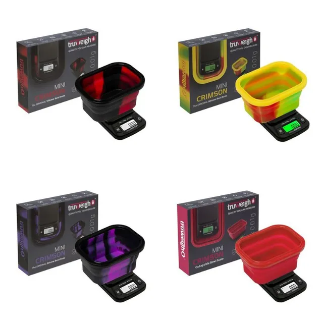 Truweigh Mini Crimson Scale Collapsible Bowl