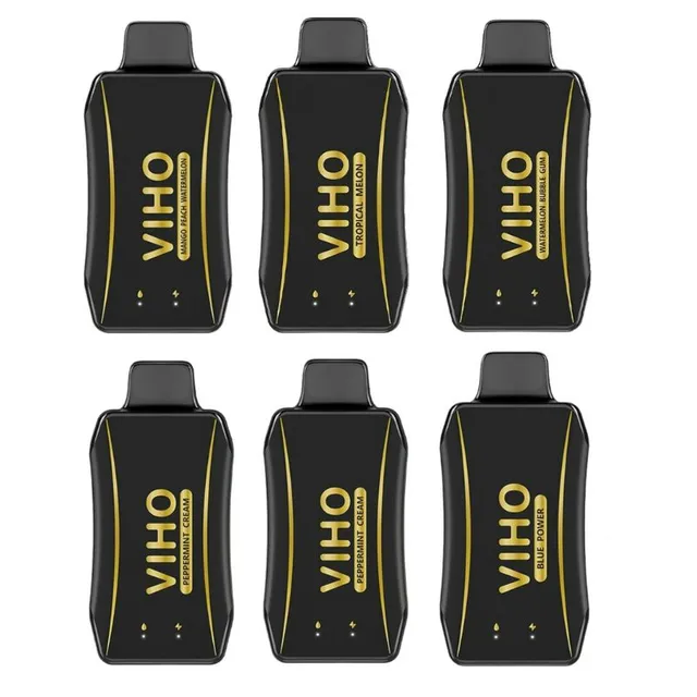 VIHO Turbo 10K Black & Gold Disposable