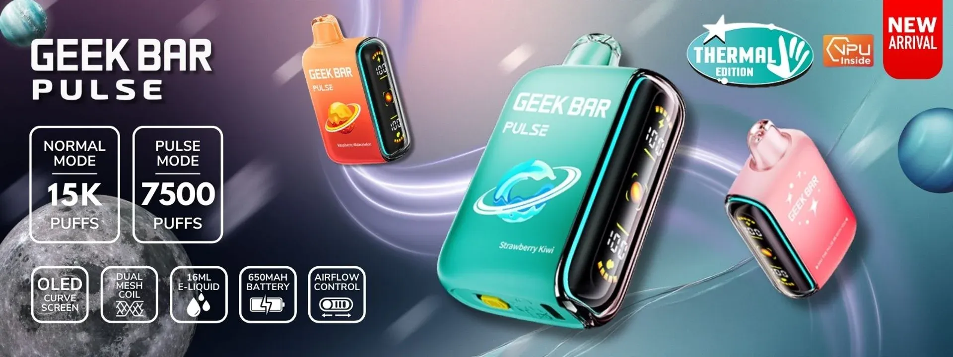 Geek Bar Pulse 15000 Puffs Disposable