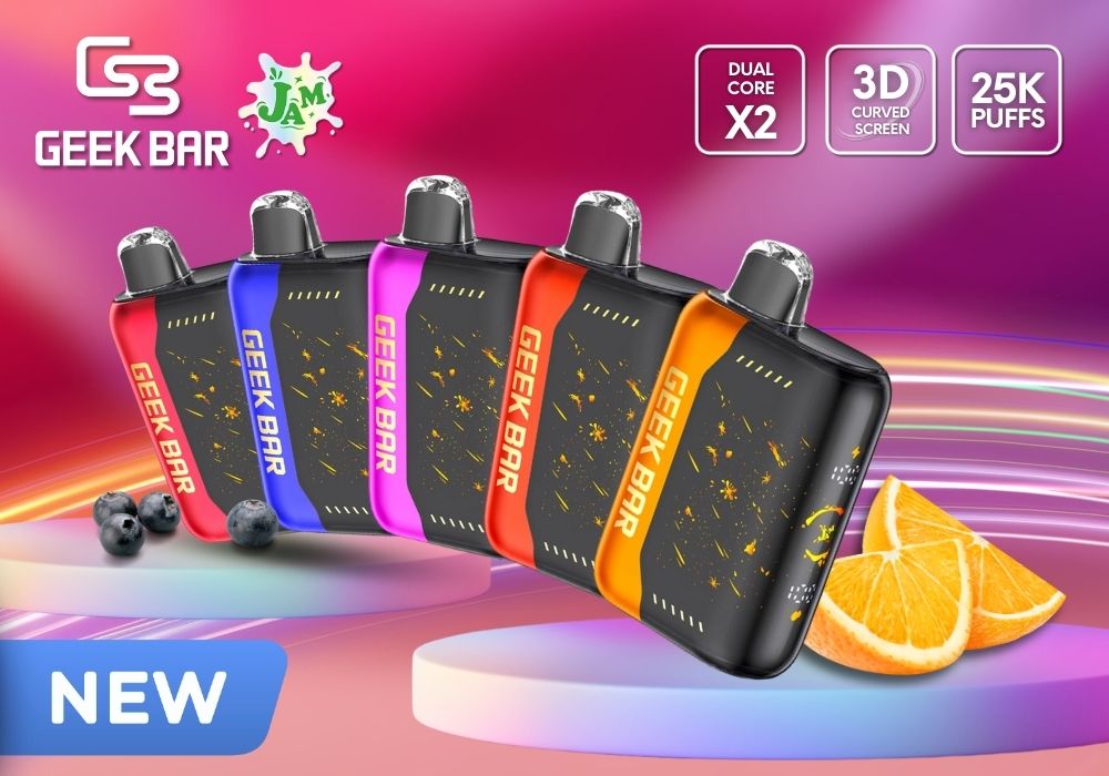 Geek Bar Pulse X 25K Disposable - JAM Edition | Apex Vape Wholesale