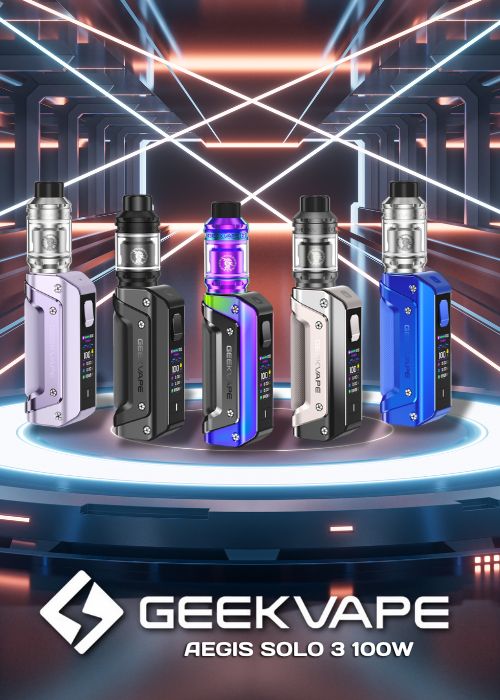 GeekVape Aegis Solo 3 100W Kit | Apex Vape Wholesale